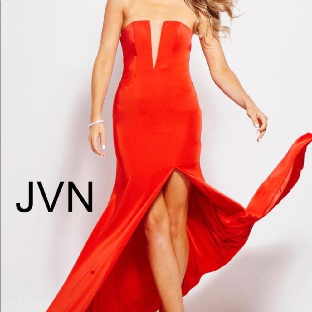 Red Jovani Formal Dress JVN49580-Size 10